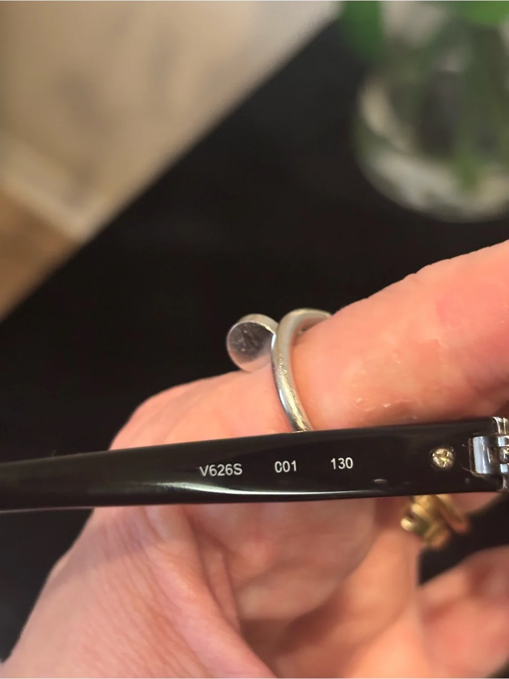 Valentino Black Gradient Cat-Eye Sunglasses